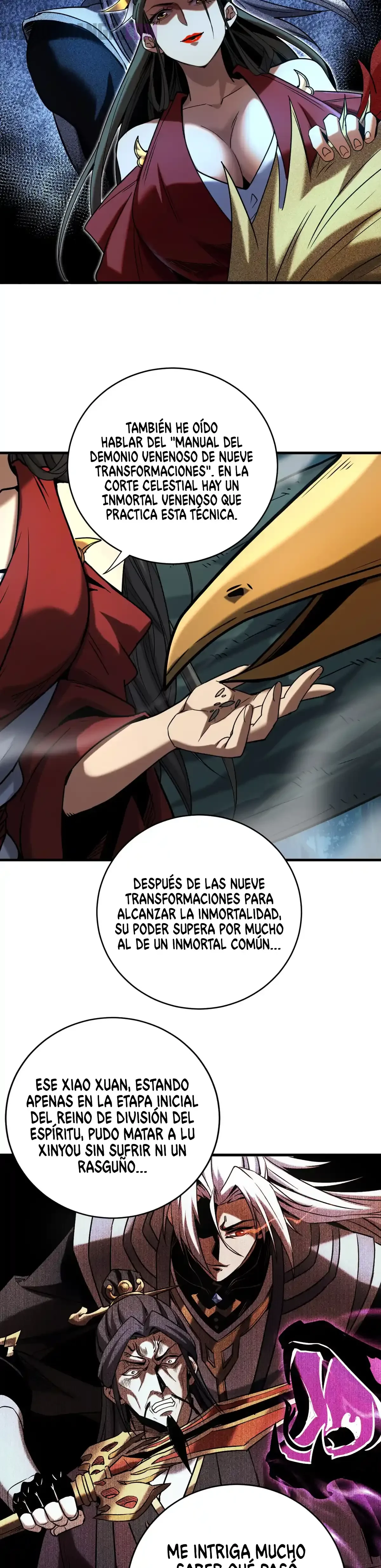 Mientras mis discípulas se matan, yo me relajo! > Capitulo 114 > Page 91